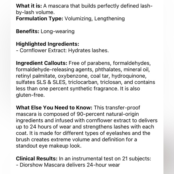 ✨ NEW Diorshow Mascara in 090 Black - Picture 6 of 7